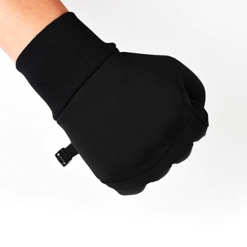 Water-Repellent Thermal Gloves with Fleece Lining and Grip