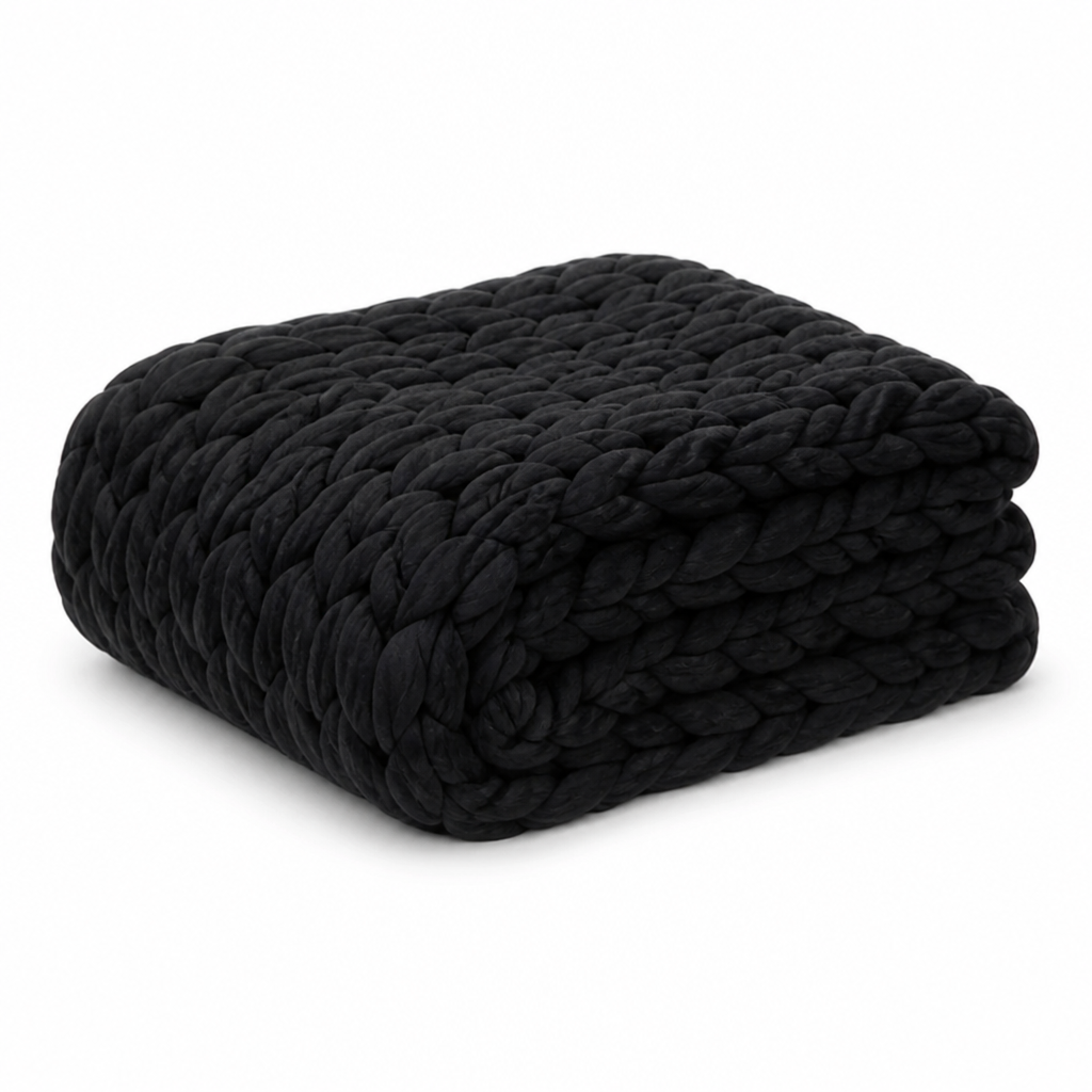 Breathable Temperature-Regulating Weighted Blanket, Washable
