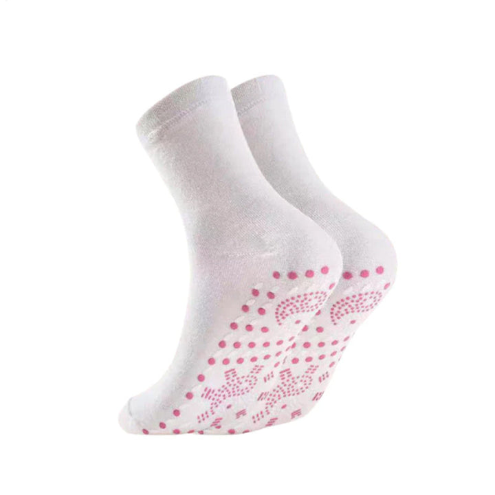Plushley™ Self-Warming Tourmaline Socks with Acupressure-Style Texture
