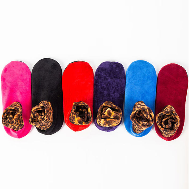 Non-Slip Thermal Socks with Silicone Grips for Indoor Wear