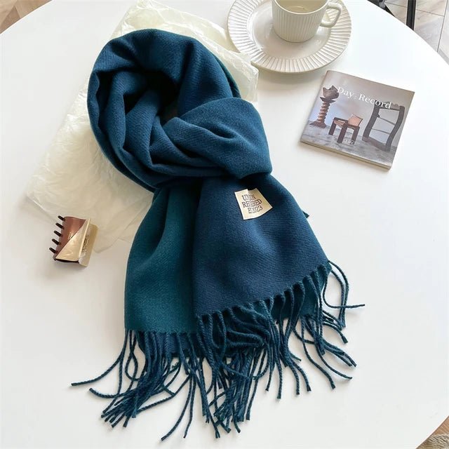 100% Wool Winter Scarf – Super Soft and Warm for Men and Women