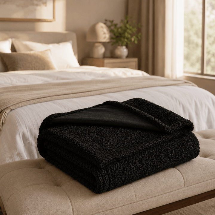 Plushley™ Waterproof Fleece Blanket with Discreet Protective Layer