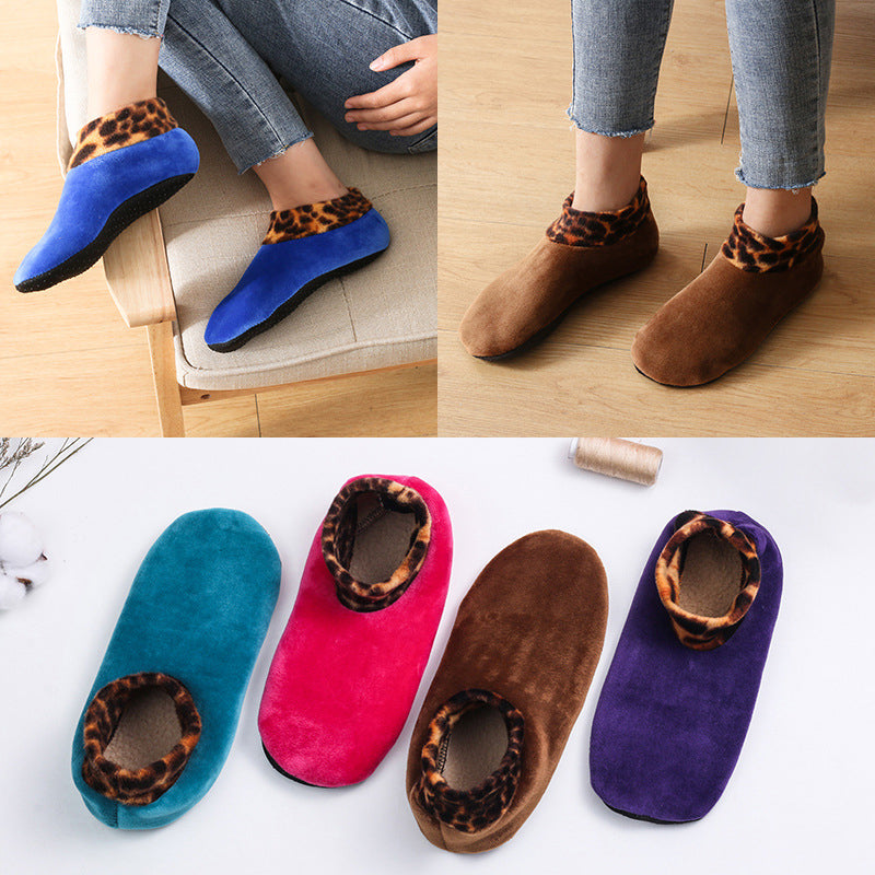 Non-Slip Thermal Socks with Silicone Grips for Indoor Wear