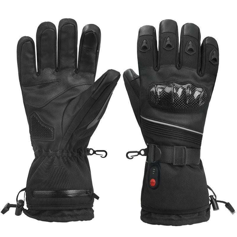 Plushley™ Waterproof Rechargeable Heated Ski Gloves