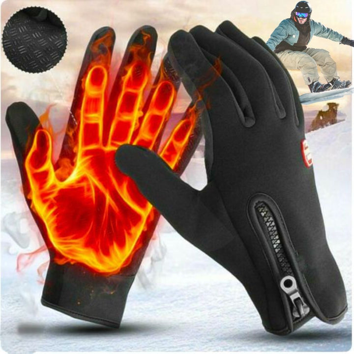 Unisex Insulated Winter Gloves for Biking, Skiing and Running