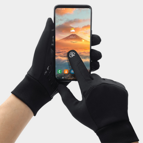 Waterproof Winter Gloves with Fleece Lining and Touchscreen