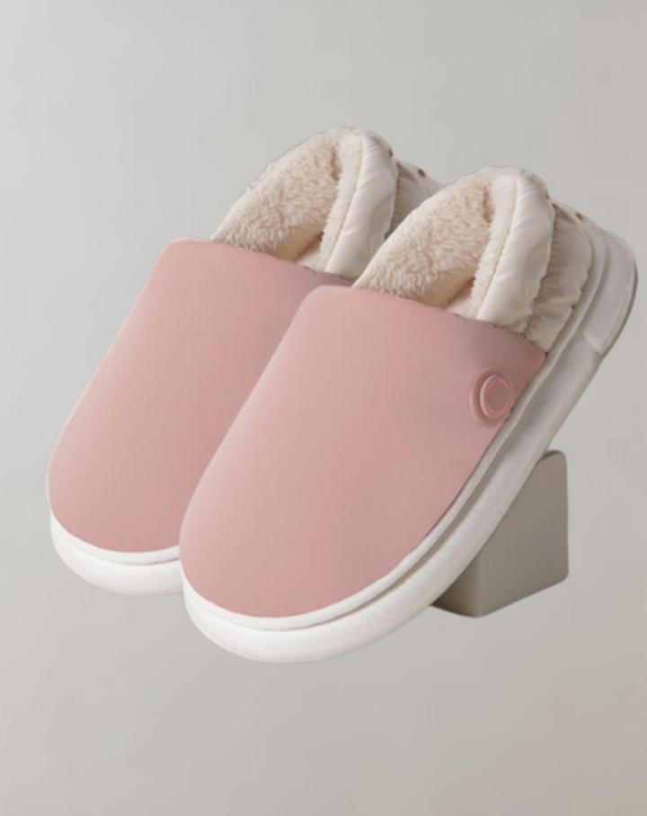 Plushley™ Heated Slippers with Rapid Warm-Up and Minimal Design