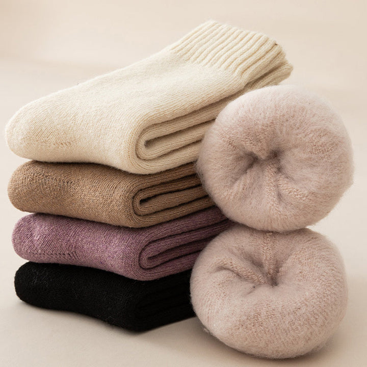 Fleece-Lined Thermal Socks, Value Pack of 3 Pairs