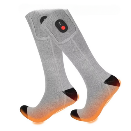 Plushley™ USB Rechargeable Heated Socks for Toes and Soles