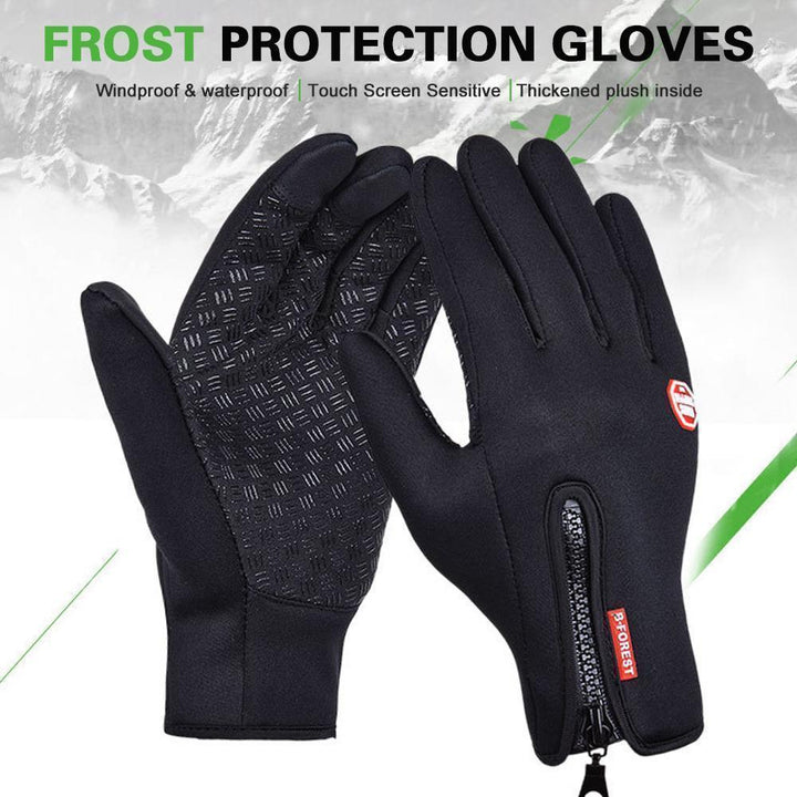 Waterproof Thermal Gloves with 3 Touchscreen Fingers
