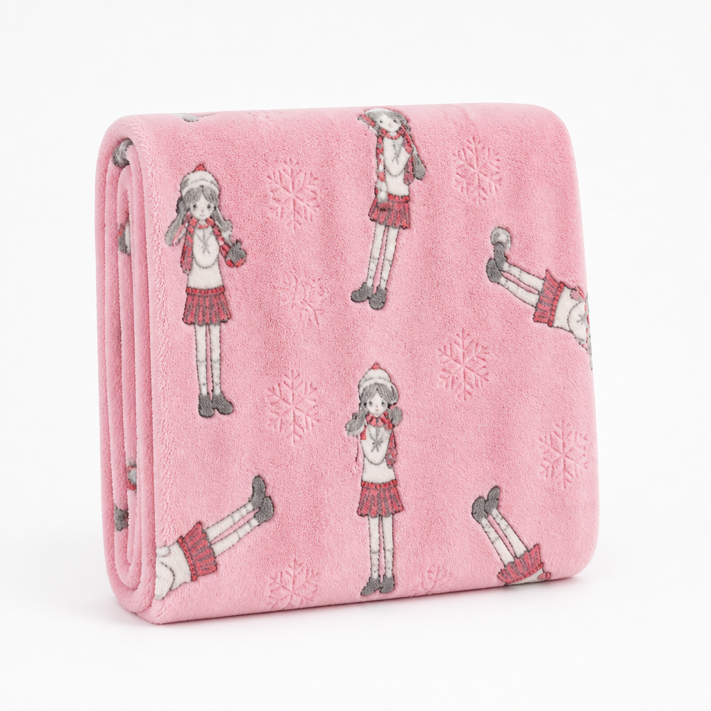 Glow-in-the-Dark Flannel Kids Blanket, No Batteries Required