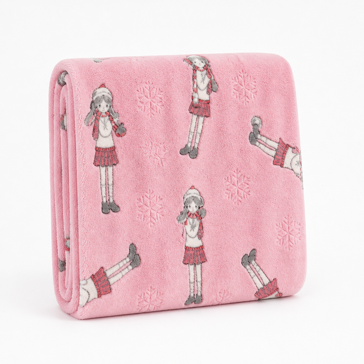 Glow-in-the-Dark Flannel Kids Blanket, No Batteries Required