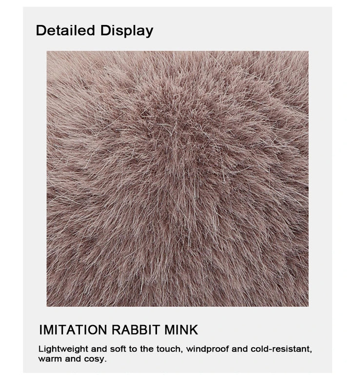 Plush Foldable Earmuffs That Stay Put on Windy Days