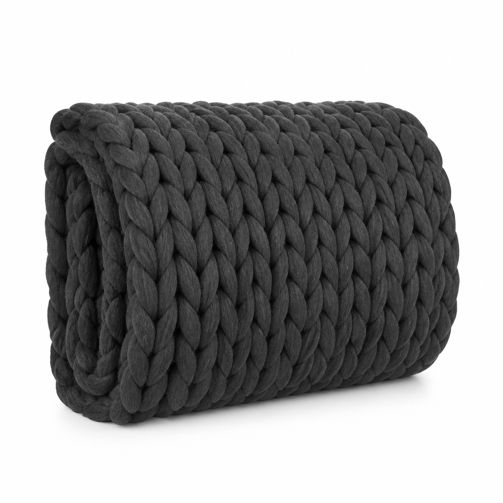 Breathable Temperature-Regulating Weighted Blanket, Washable