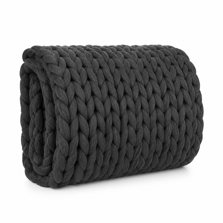 Breathable Temperature-Regulating Weighted Blanket, Washable