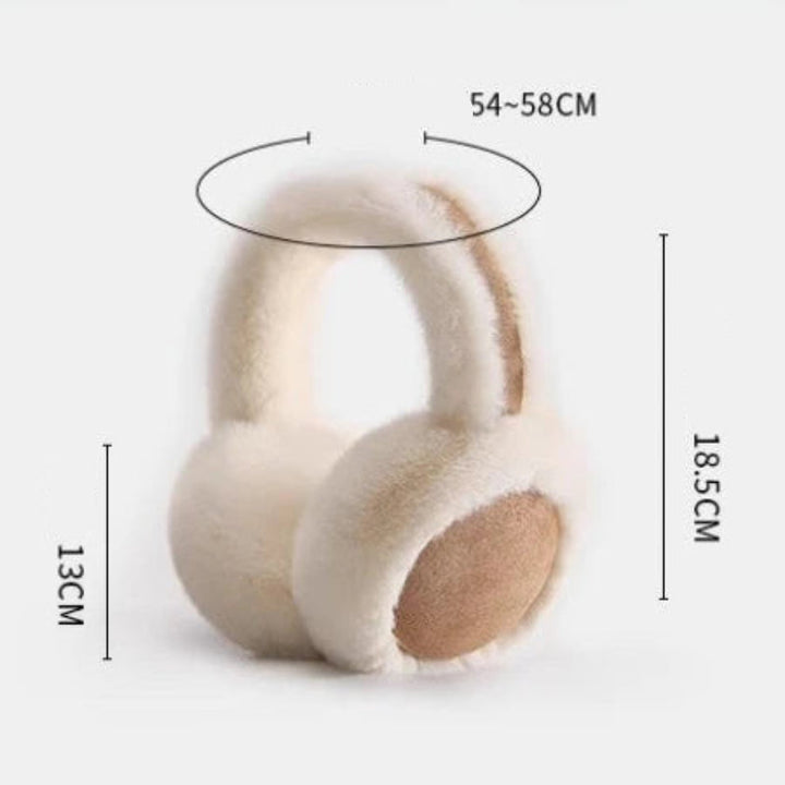 Plush Earmuffs Headband with Padded, Comfortable Fit