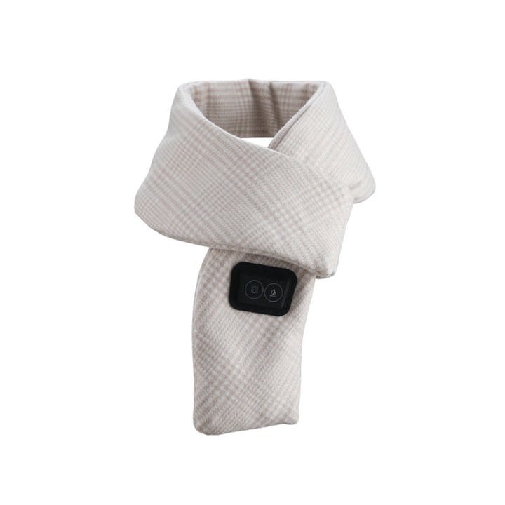 Plushley™ USB Heated Velvet Scarf with 3 Heat Levels up to 52°C