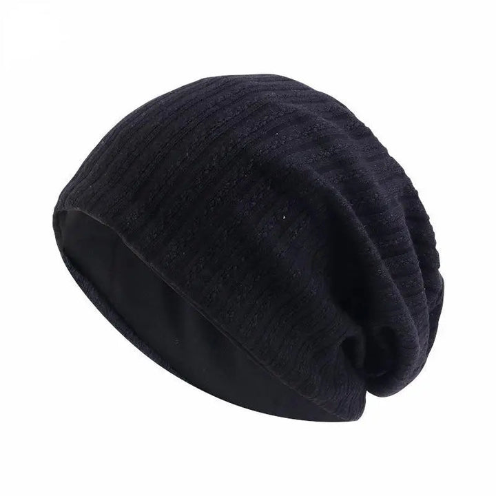 Wheat Pattern Cotton Beanie with Soft Double Layer