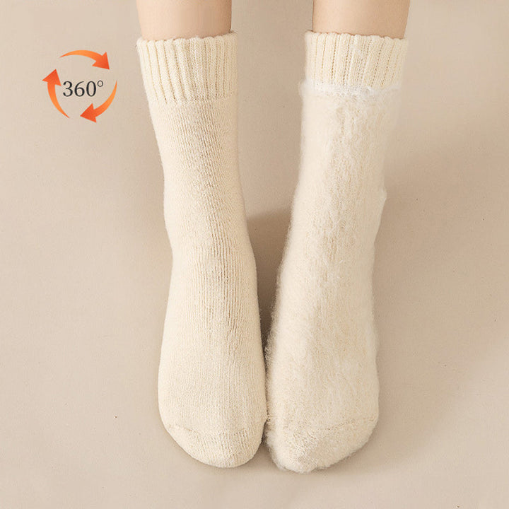 Fleece-Lined Thermal Socks, Value Pack of 3 Pairs