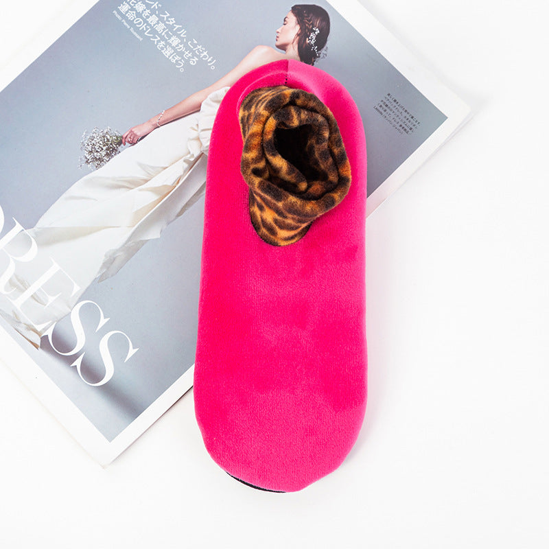Non-Slip Thermal Socks with Silicone Grips for Indoor Wear