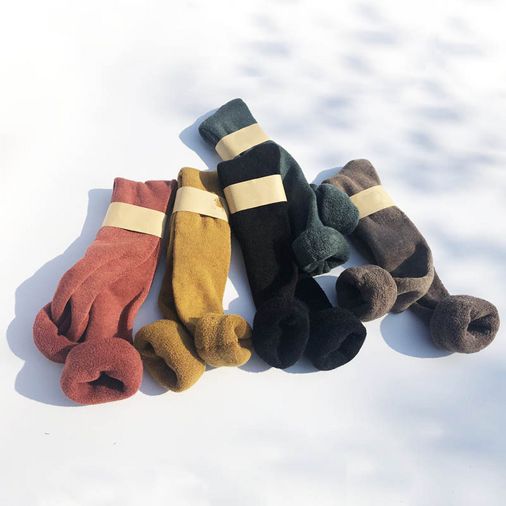 Cable Knit Thigh-High Socks with a Comfy Stretch Fit