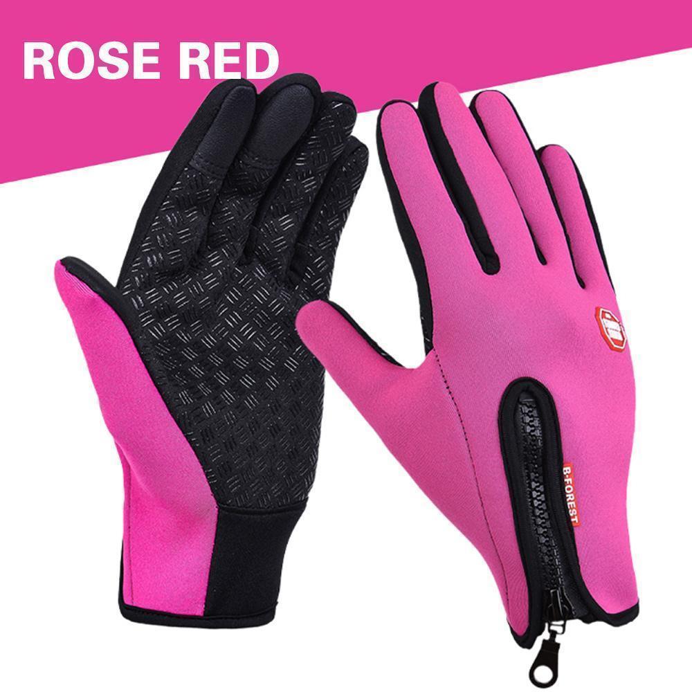 Waterproof Thermal Gloves with 3 Touchscreen Fingers
