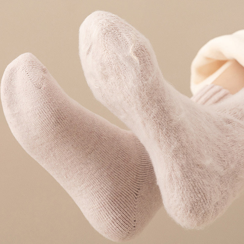Fleece-Lined Thermal Socks, Value Pack of 3 Pairs