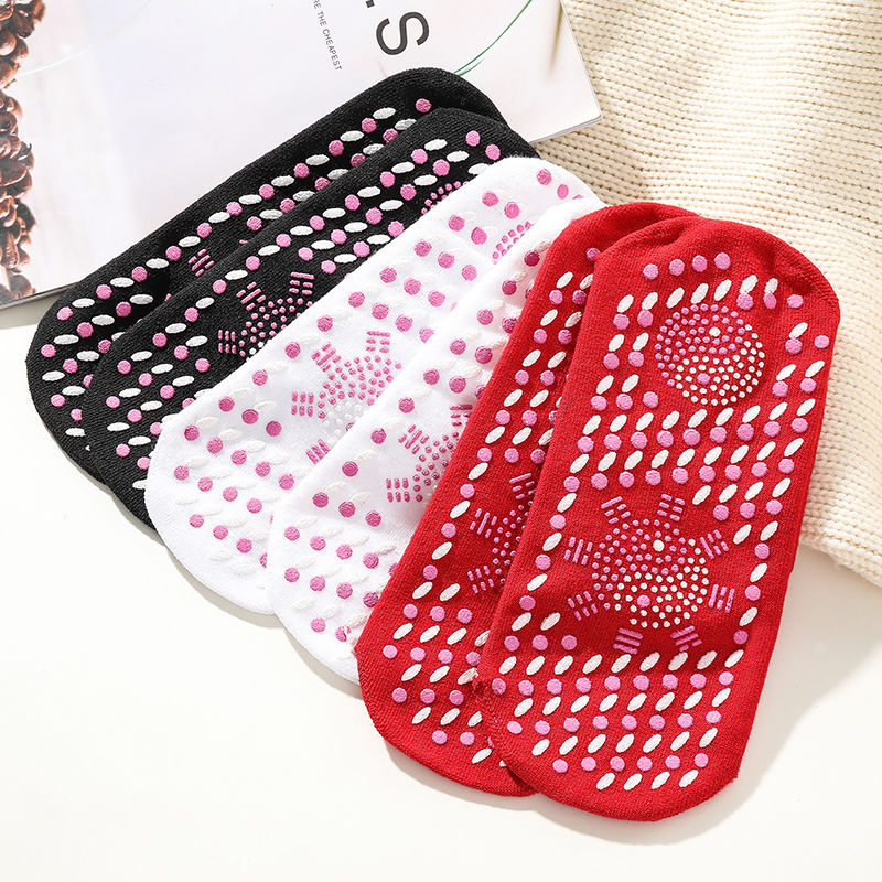 Plushley™ Self-Warming Tourmaline Socks with Acupressure-Style Texture