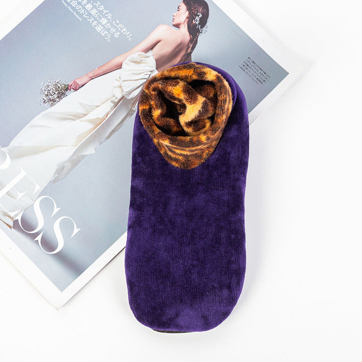 Non-Slip Thermal Socks with Silicone Grips for Indoor Wear
