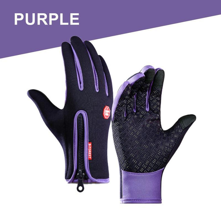 Waterproof Thermal Gloves with 3 Touchscreen Fingers