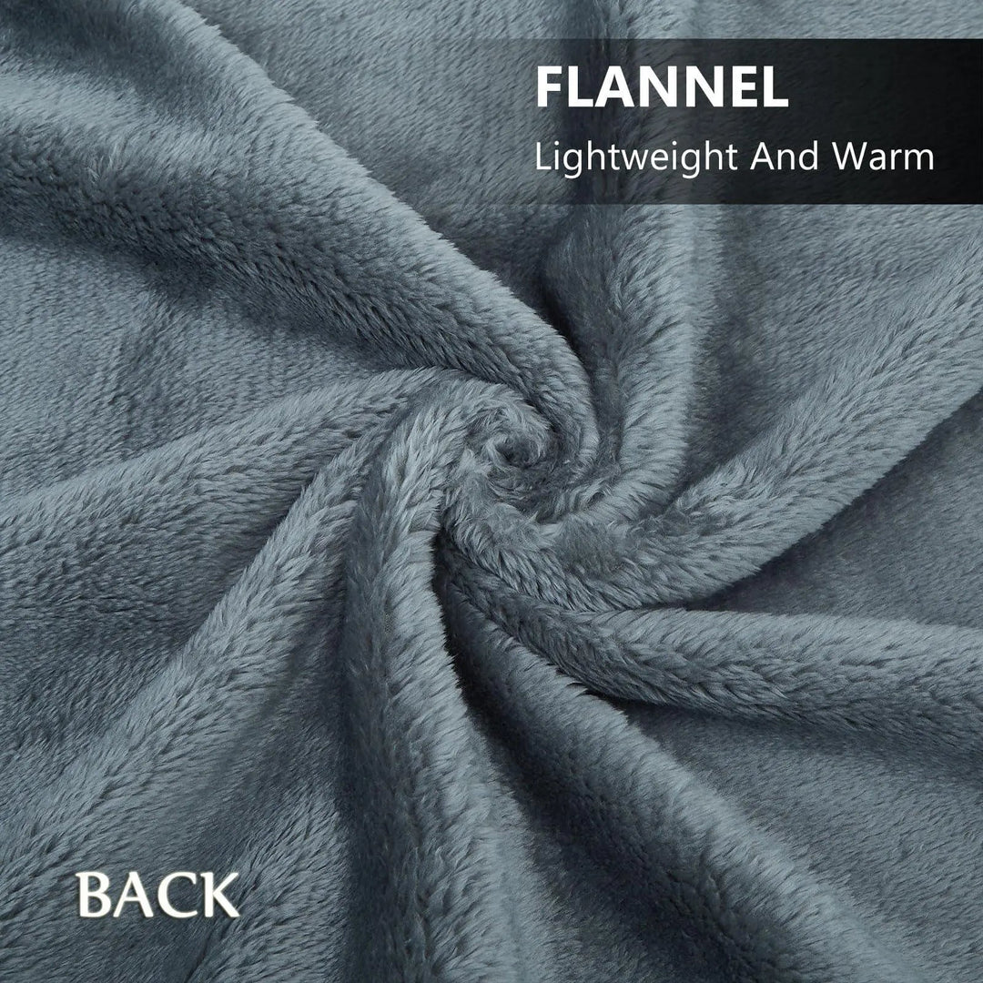 Wearable Plaid Blanket with Snaps – Poncho, Cape or Wrap