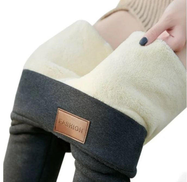 Thick Fleece Lined Thermal Leggings for Women