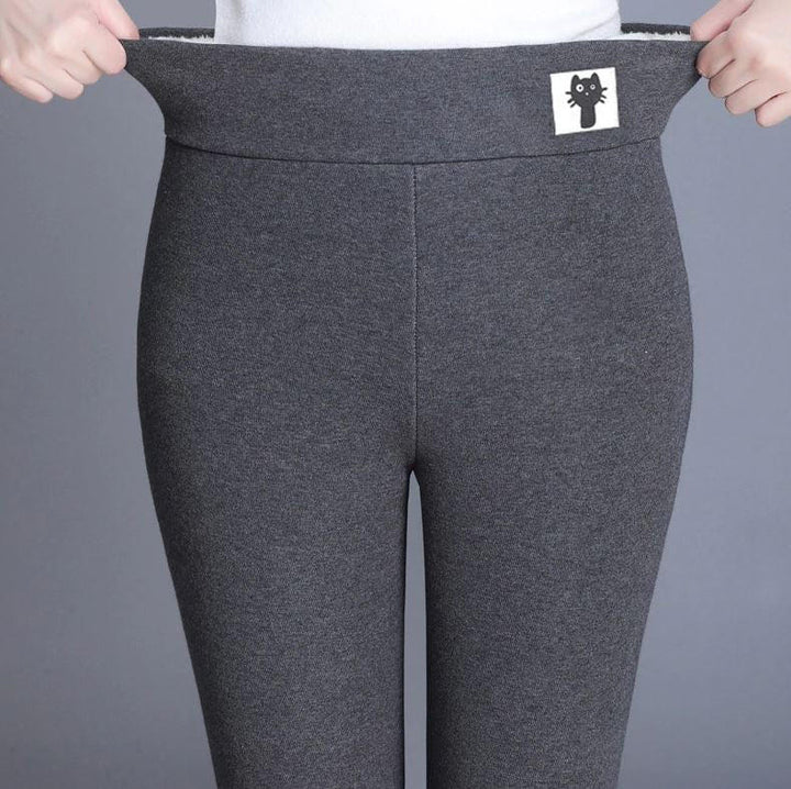 Thick Fleece Lined Thermal Leggings for Women