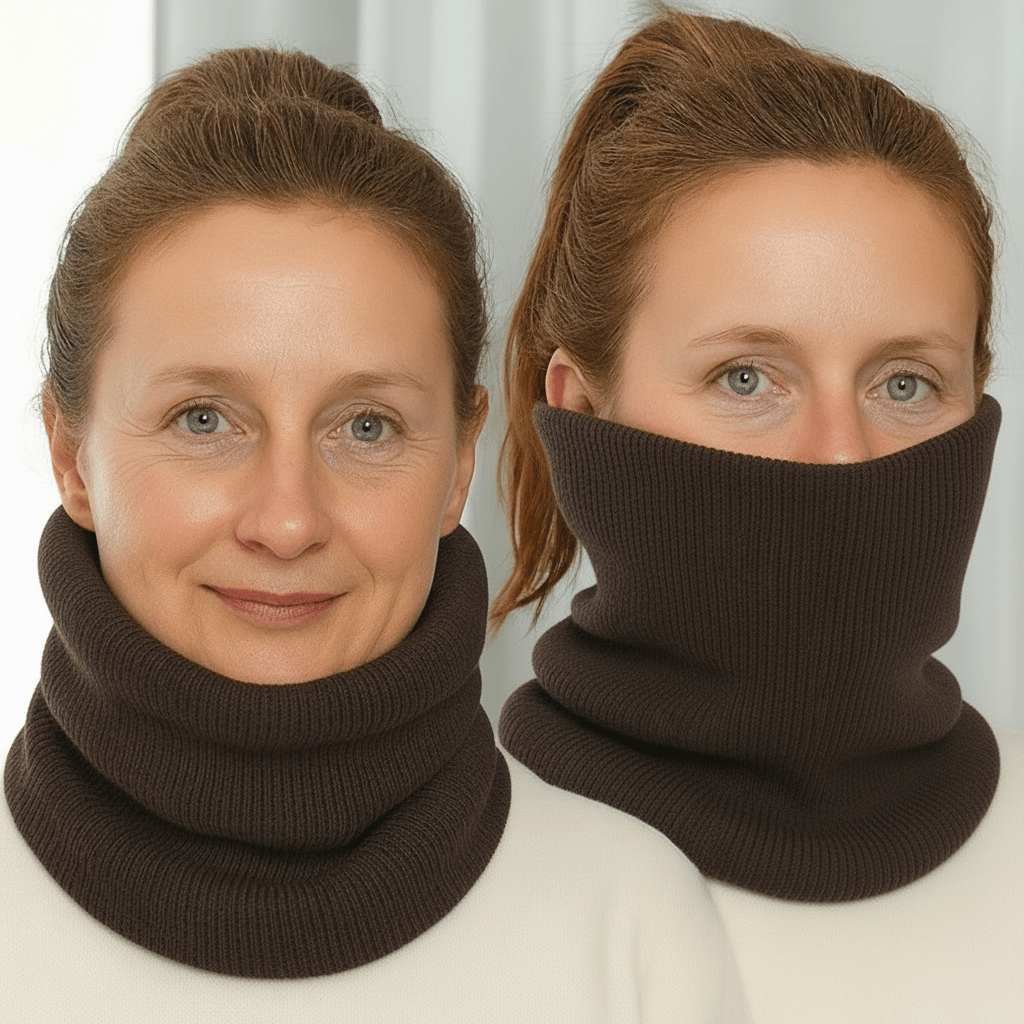 Thermal Knit Neck Gaiter – Windproof Warmer for Outdoor Sports