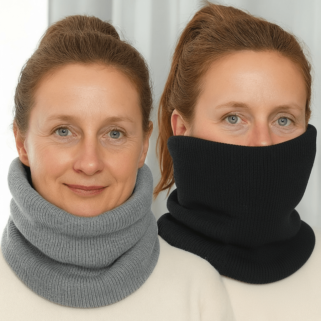 Thermal Knit Neck Gaiter – Windproof Warmer for Outdoor Sports