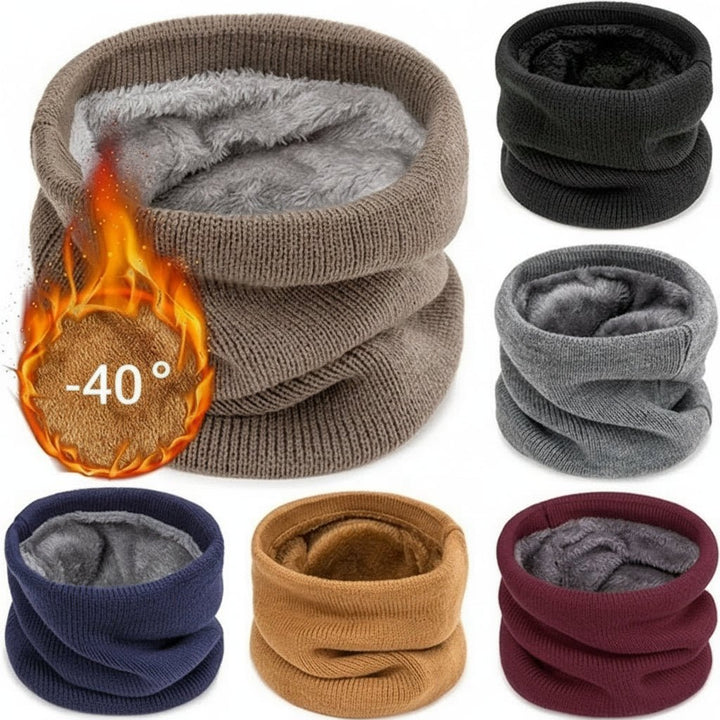 Thermal Knit Neck Gaiter – Windproof Warmer for Outdoor Sports