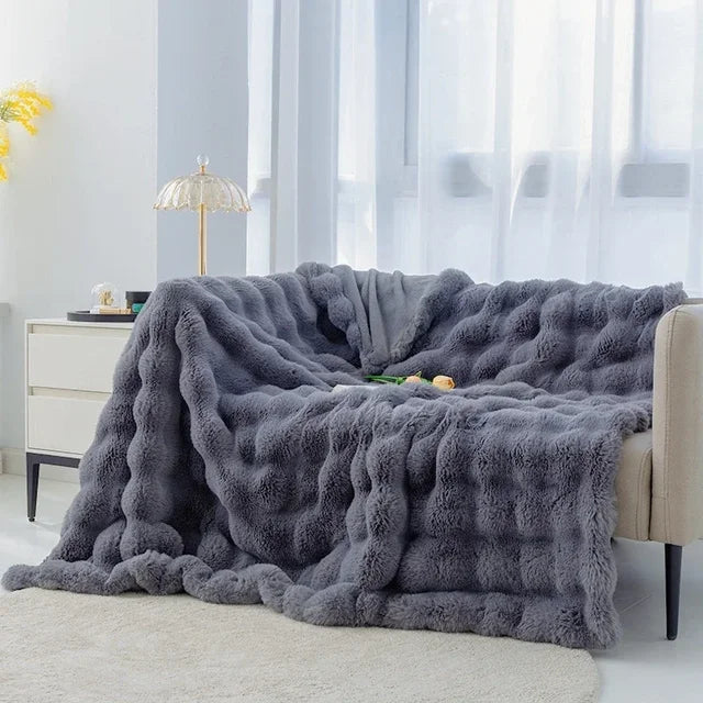 Colin Plush Blanket - Winter Luxe and Super Soft