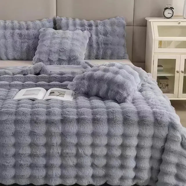 Colin Plush Blanket - Winter Luxe and Super Soft
