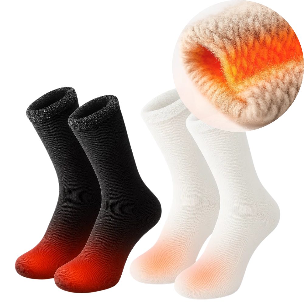 Plushley™ Thermal Heated Socks for Cozy Winter Feet