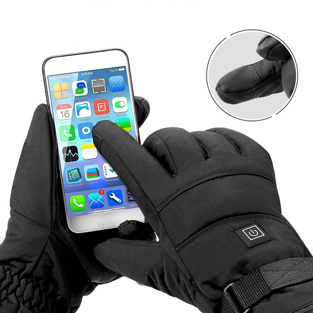 Plushley™ Heated Touchscreen Gloves with 3 Heat Levels