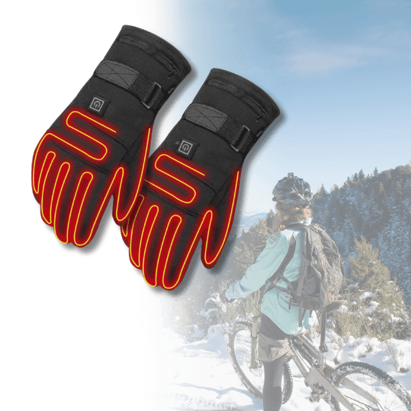 Plushley™ Heated Touchscreen Gloves with 3 Heat Levels