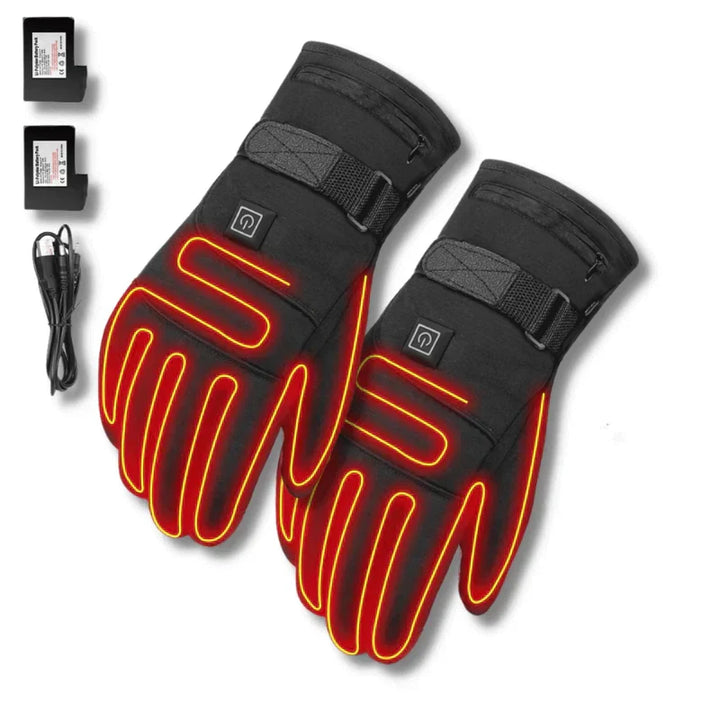 Plushley™ Heated Touchscreen Gloves with 3 Heat Levels