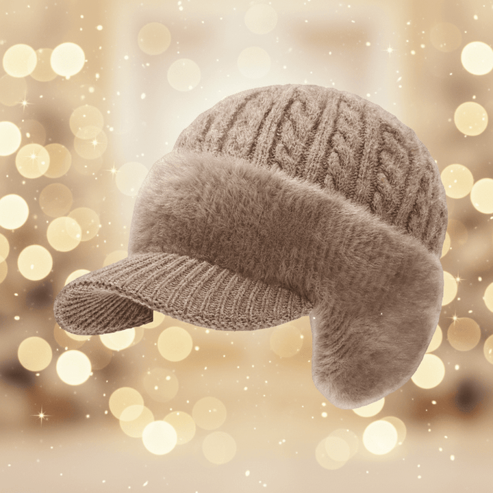 Extra Warm Trapper Hat with Built-In Ear Flaps