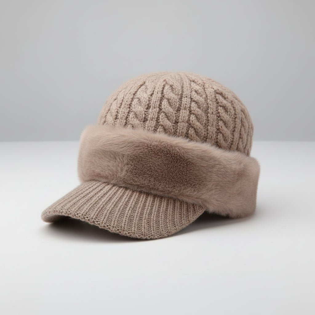 Extra Warm Trapper Hat with Built-In Ear Flaps
