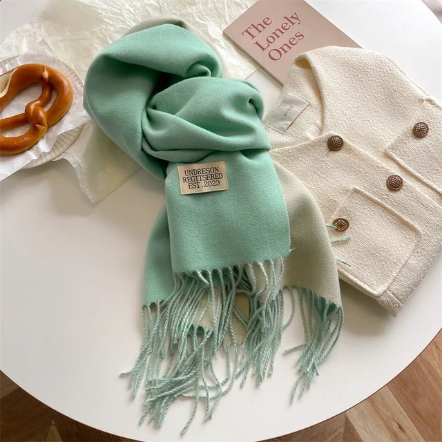 100% Wool Winter Scarf – Super Soft and Warm for Men and Women