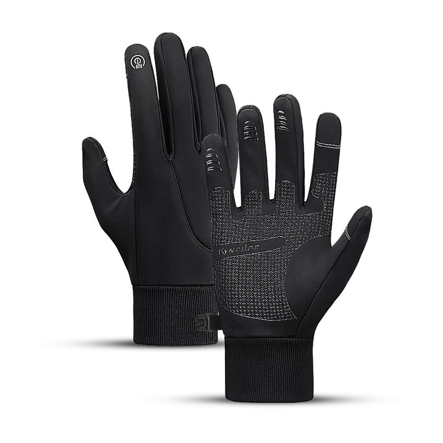 Waterproof Winter Gloves with Fleece Lining and Touchscreen