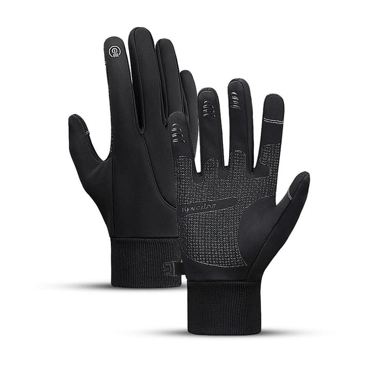 Waterproof Winter Gloves with Fleece Lining and Touchscreen