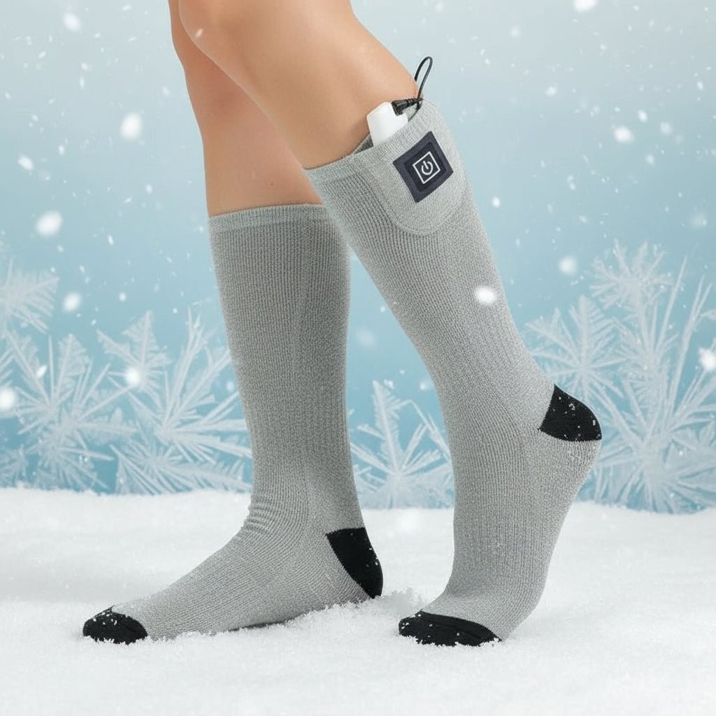 Plushley™ Rechargeable Heated Warmers with Adjustable Heat Levels, Pair