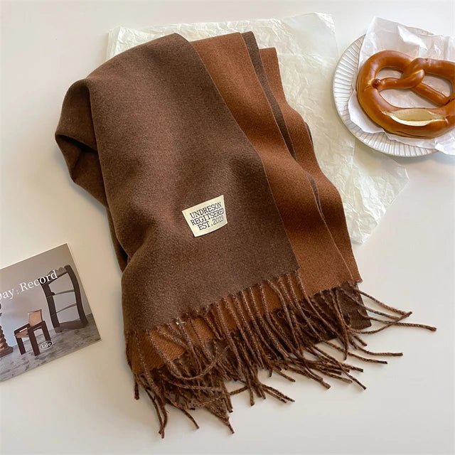 100% Wool Winter Scarf – Super Soft and Warm for Men and Women