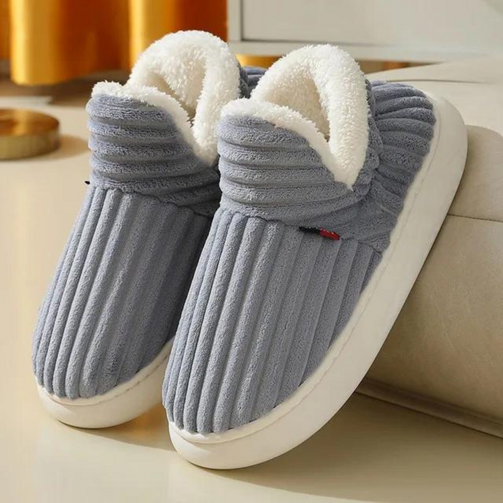 Cushioned Winter Slippers with Thick Non-Slip Soles